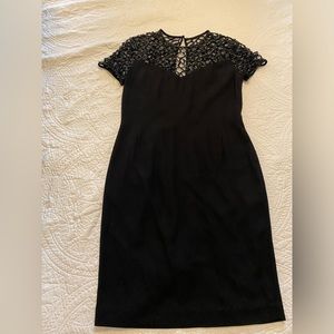 Adrienne Vittadini Evening Sequin Bodice Dress 10
